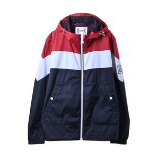 モンクレール(MONCLER)のMONCLER Gamme Bleu ブロックカラー ナイロン ジャケット(ブルゾン)