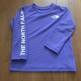 ザノースフェイス(THE NORTH FACE)の美品　THE NORTH FACE ロングスリーブT  サイズ100(Tシャツ/カットソー)