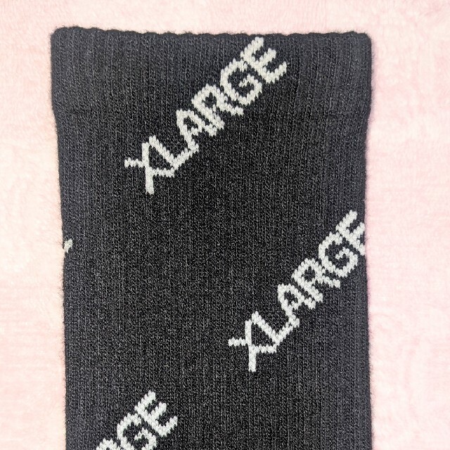 XLARGE(エクストララージ)の★　新品　X-LARGE　エクストララージ　  ソックス 　★　25〜27cm スポーツ/アウトドアのゴルフ(ウエア)の商品写真