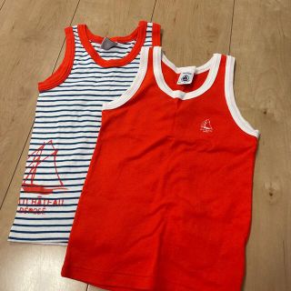 プチバトー(PETIT BATEAU)のプチバトー★タンクトップセット(Tシャツ/カットソー)