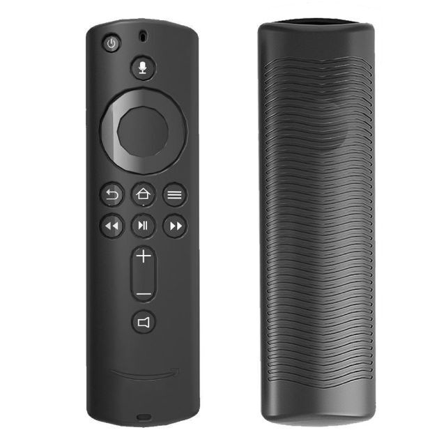 【再入荷】Amazon fire tv シリコン リモコンカバー ブラック スマホ/家電/カメラのテレビ/映像機器(その他)の商品写真