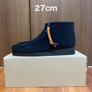 Clarks - 27cm クラークス ワラビー ブーツ ブラック スエード 新品未 在庫特価品 ブーツ ワラビー クラークス 新品 ブラックスエード 27cm CLARKS ブーツ