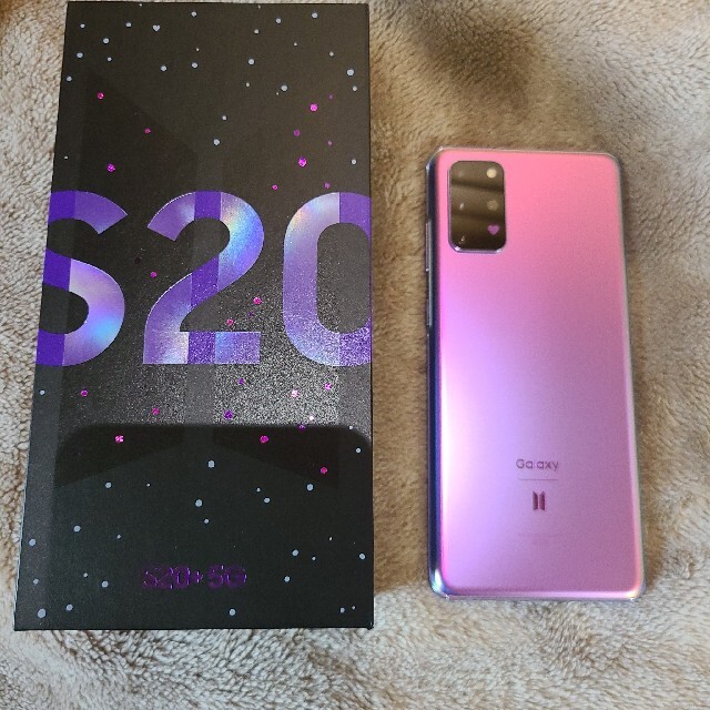 新作 Galaxy - Galaxy S20+ 5G BTS Edition ビーパープル 128 GB