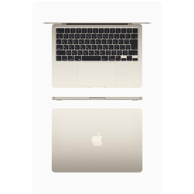 現品限り一斉値下げ! Apple MacBook Air 13.6 256GB スターライト M2