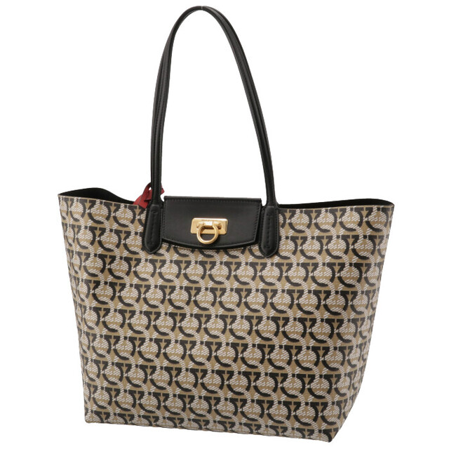 FERRAGAMO トートバッグ ガンチーニ モノグラム 726588 6