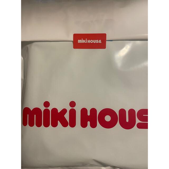 mikihouse(ミキハウス)のミキハウス　新品未開封　無撚糸　おくるみ　バスタオル　アフガン キッズ/ベビー/マタニティのこども用ファッション小物(おくるみ/ブランケット)の商品写真