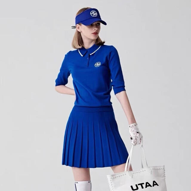 国内外の人気が集結 ゴルフ UTAA レディース (ブルー)Sサイズ