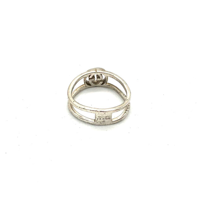 Gucci(グッチ)の【ちび様専用】 GUCCI グッチ　Ag925 GGリング　指輪 レディースのアクセサリー(リング(指輪))の商品写真
