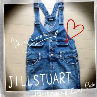 ジルバイジルスチュアート(JILL by JILLSTUART)のジル デニムワンピ♡(ミニワンピース)