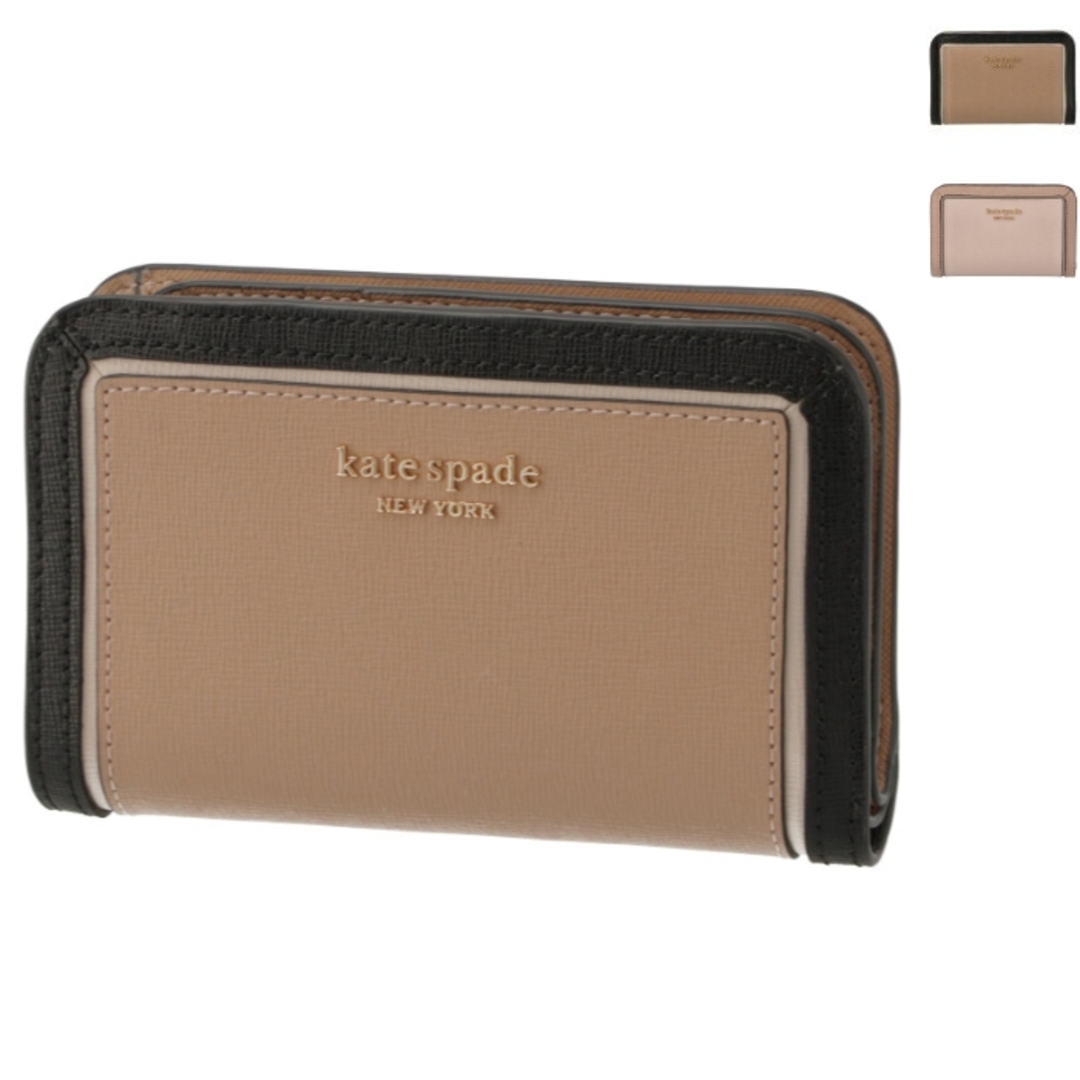 kate spade new york - KATE SPADE 財布 二つ折り ミニ財布 MORGAN