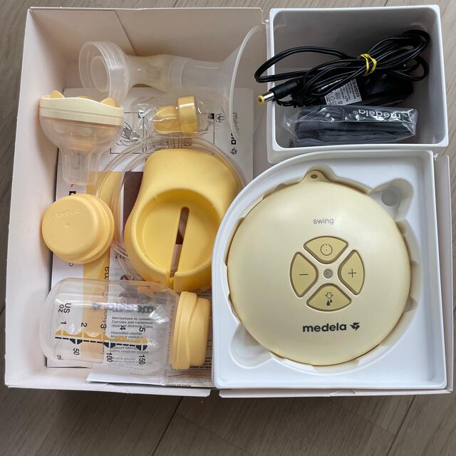 medela メデラ　スイング電動さく乳機 キッズ/ベビー/マタニティの授乳/お食事用品(その他)の商品写真