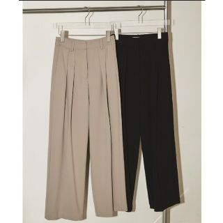 トゥデイフル(TODAYFUL)の❰新品❱TODAYFUL Doubletuck Twill Trousers(カジュアルパンツ)