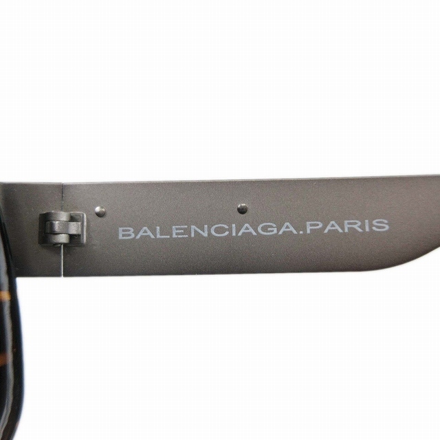 Balenciaga(バレンシアガ)のバレンシアガ ガンメタ べっ甲柄 サングラス アイウェア 64□13-125 メンズのファッション小物(サングラス/メガネ)の商品写真