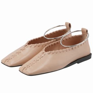 JIL SANDER バレエシューズ アンクルブレスレット(バレエシューズ)