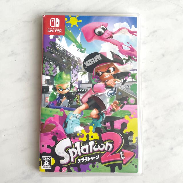 Nintendo Switch(ニンテンドースイッチ)のスプラトゥーン2 エンタメ/ホビーのゲームソフト/ゲーム機本体(家庭用ゲームソフト)の商品写真