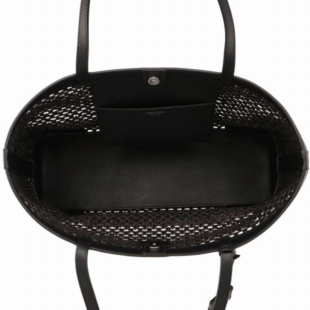 JIMMY CHOO トートバッグ NINE2FIVE ラフィア ネット | www