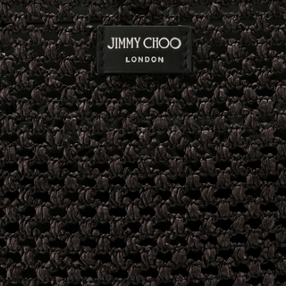 JIMMY CHOO - JIMMY CHOO トートバッグ NINE2FIVE ラフィア ネットの ...