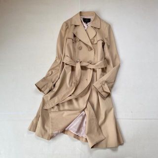 トッカ(TOCCA)のトッカ トレンチコート 秋服 ロングコート 冬服 ベージュ アウター(トレンチコート)