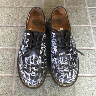 限定値下🎁COMME des GARÇONS Dr.Martens  落書き　靴(スニーカー)