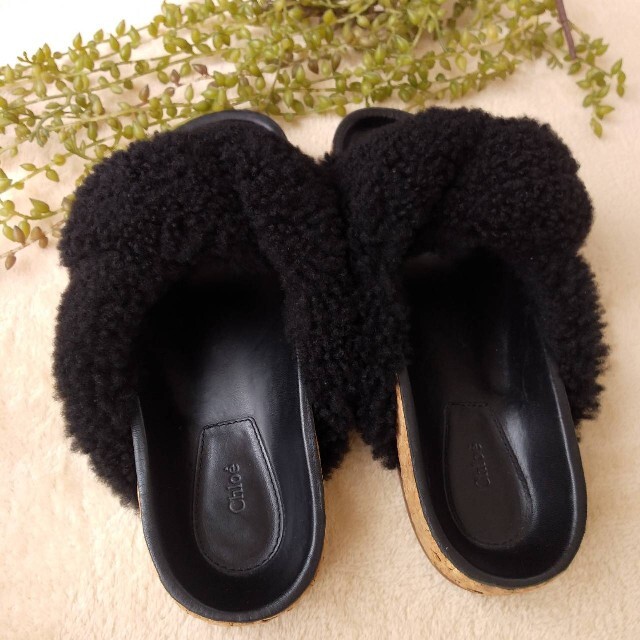 DEUXIEME CLASSE - Deuxieme class Chloe ファーサンダル DEUXIEME CLASSE - Deuxieme class Chloe ファーサンダル