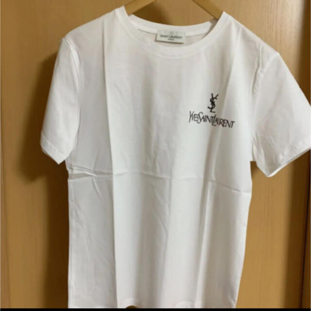 Tシャツ/カットソー(半袖/袖なし)イブサンローラン　ワンポイントTシャツ