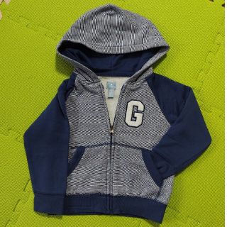 ベビーギャップ(babyGAP)のbaby Gap  裏起毛パーカー(size100)(ジャケット/上着)