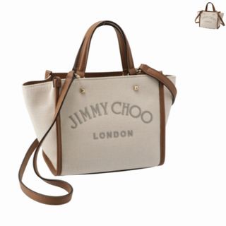 ジミーチュウ(JIMMY CHOO)のJIMMY CHOO トートバッグ VARENNE TOTE S キャンバス(トートバッグ)