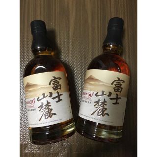 キリン(キリン)の貴重 終売品 未開栓 富士山麓 樽熟原酒 50°  700ml 2本セット(ウイスキー)