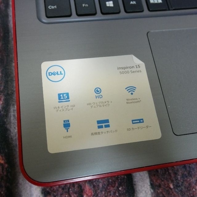 DELL inspiron 15.6インチ Celeron 3865 少々訳あり DELL inspiron 15.6インチ Celeron 3865 少々訳あり