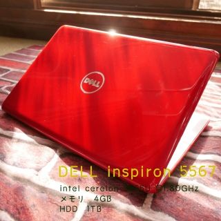 デル(DELL)のDELL inspiron 15.6インチ Celeron 3865 少々訳あり(ノートPC)