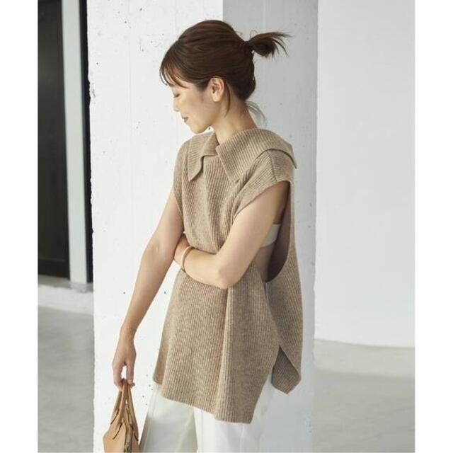 Plage(プラージュ)のPlage【プラージュ】☆【NEPLA./ネプラ】RIB VEST ニット　新品 レディースのトップス(ベスト/ジレ)の商品写真