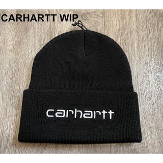カーハートダブリューアイピー(Charhartt WIP)の【英国買付品】CARHARTT WIP script logo beanie(ニット帽/ビーニー)