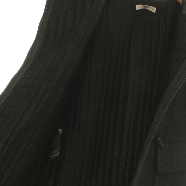 PRADA(プラダ)のプラダ 2010 ダッフルコート 中綿コート ロング丈 38 XS グレー レディースのジャケット/アウター(ダッフルコート)の商品写真