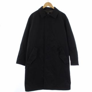 ユニクロ(UNIQLO)のユニクロ UNIQLO ジルサンダー 21AW ステンカラーコート M 黒(ステンカラーコート)