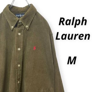 ラルフローレン(Ralph Lauren)のRalph Lauren ラルフローレン コーデュロイシャツ 刺繍ロゴ入り(シャツ)