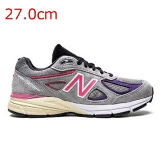 ニューバランス(New Balance)のニューバランス M990KT4 スニーカー  GRAY メンズ 27.0cm(スニーカー)