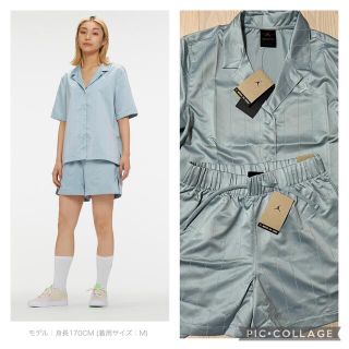 ナイキ(NIKE)の夏物セール✩セットアップ　レディース　NIKE Mサイズ　上下セット(セット/コーデ)