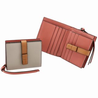 ロエベ(LOEWE)のLOEWE 財布 二つ折り コンパクト ジップ ウォレット(財布)