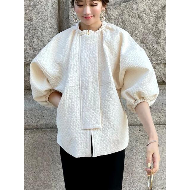 ブルゾン HYEON choucream blouson / vanilla
