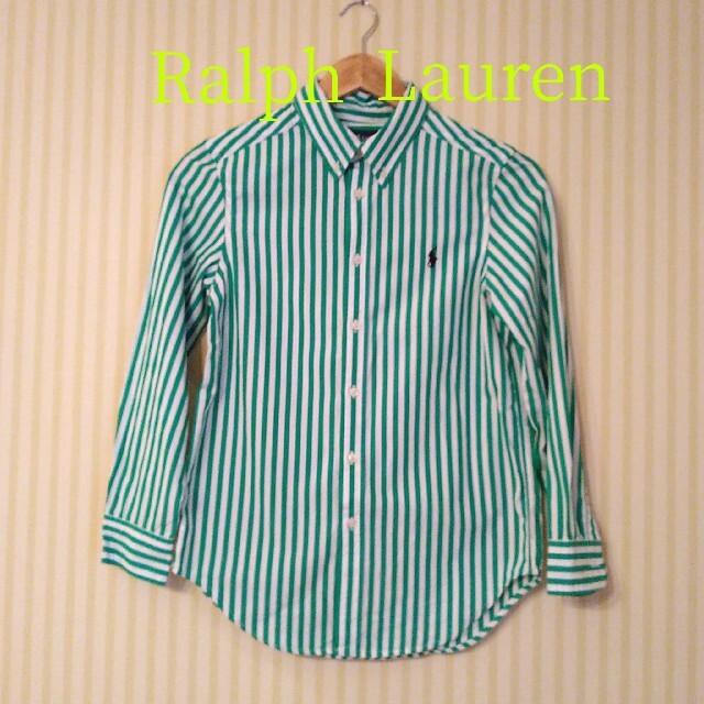 Ralph Lauren(ラルフローレン)のRalph Lauren☆ストライプ•ボタンダウンシャツ キッズ/ベビー/マタニティのキッズ服男の子用(90cm~)(ブラウス)の商品写真