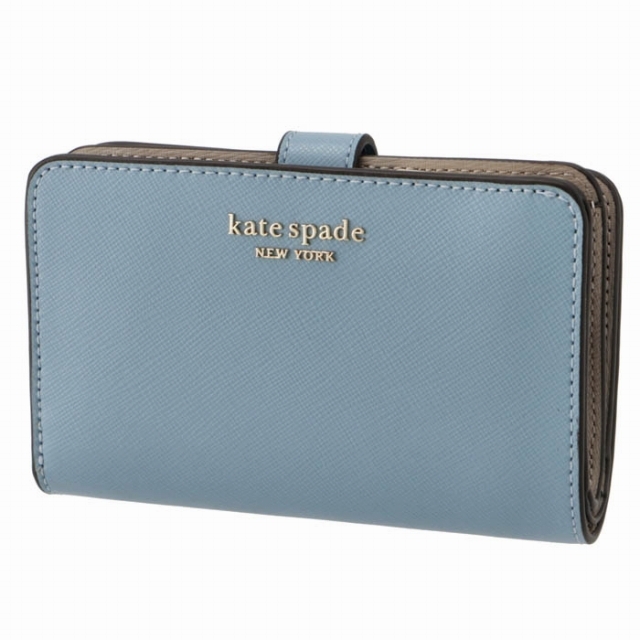 kate spade NEW YORK - KATE SPADE 財布 二つ折り レザー kate spade NEW YORK - KATE SPADE 財布 二つ折り レザー