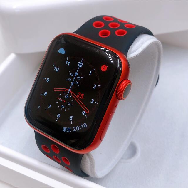 Apple Watch series6 アップルウォッチ レッドカラー 40mm | www.feber.com