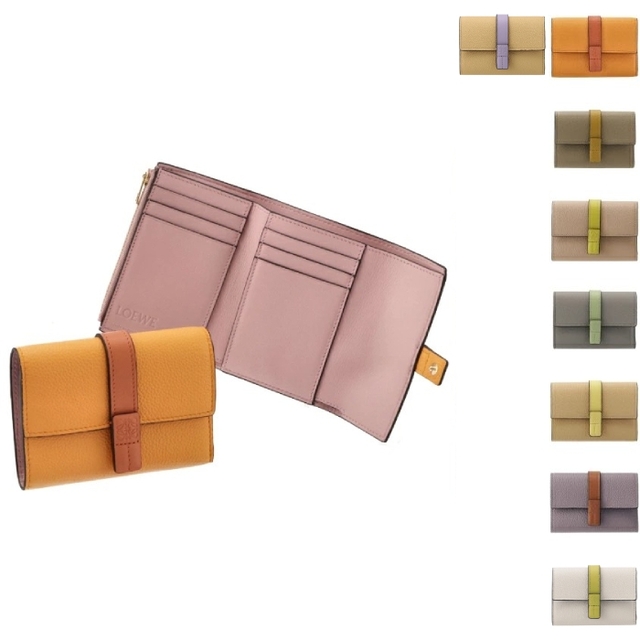 LOEWE 財布 三つ折り ミニ財布 トライフォールドウォレット | フリマアプリ ラクマ