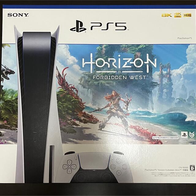 新品未開封 PS5 Horizon Forbidden West 同梱版プレイステーション5