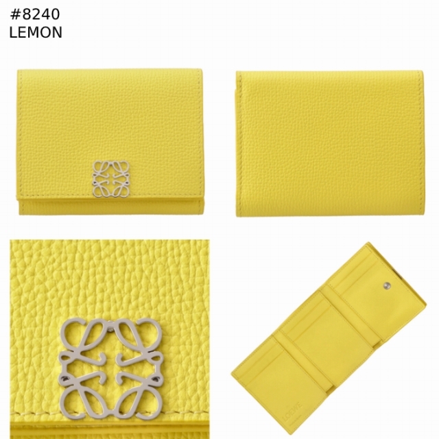 LOEWE(ロエベ)のLOEWE 財布 三つ折り ミニ財布 アナグラム トリフォルド 6cc レディースのファッション小物(財布)の商品写真