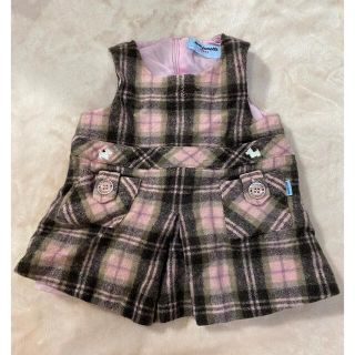 ポンポネット(pom ponette)のpom ponette jeans  ワンピース ジャンバースカート(ワンピース)