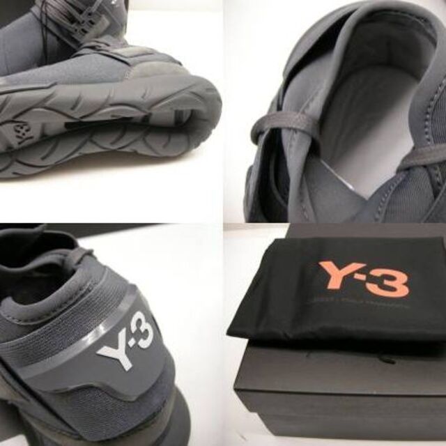 Y-3(ワイスリー)のUS10.5(男性28.5cm)◆新品◆Y-3スニーカーQASA HIGHメンズ メンズの靴/シューズ(スニーカー)の商品写真