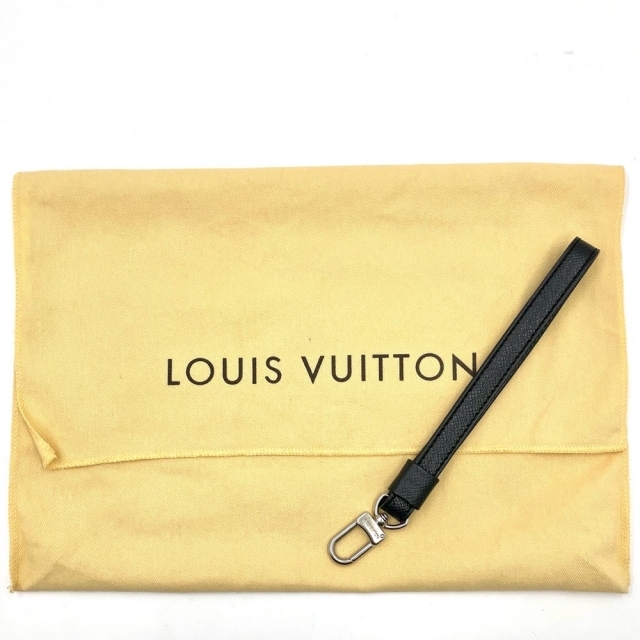 LOUIS VUITTON ルイヴィトン クラッチバッグ タイガ バイカル セカンドバッグ ブラック 黒 鞄 かばん M30182    シルバー金具 メンズ 送料無料 美品【品】 6