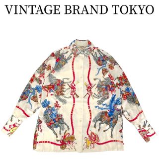 極美品 エルメス 2020SS Brandebourgs Encadre シルク ツイル プリント ...