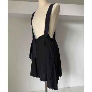 クロエ(Chloe)のCHLOE クロエ 変形デザイン ジャンパースカート サロペットスカート(ひざ丈スカート)